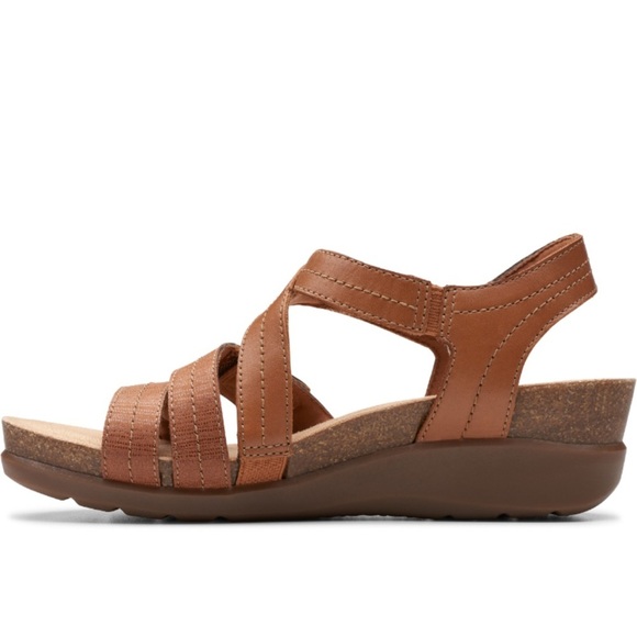 Clark’s Calenne Clara Velcro women’s sandals sz 12 nwob - Picture 4 of 7